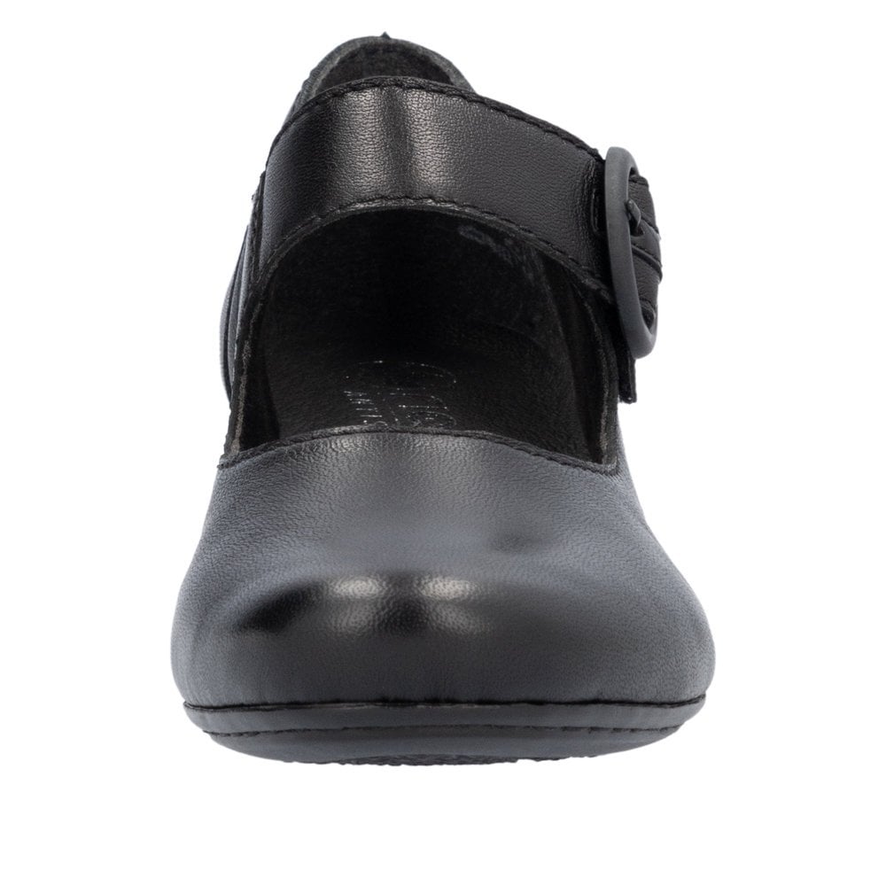 Rieker 41756 Heeled Shoe - Black - image 008 |ww_colour=black|ww_order=008|