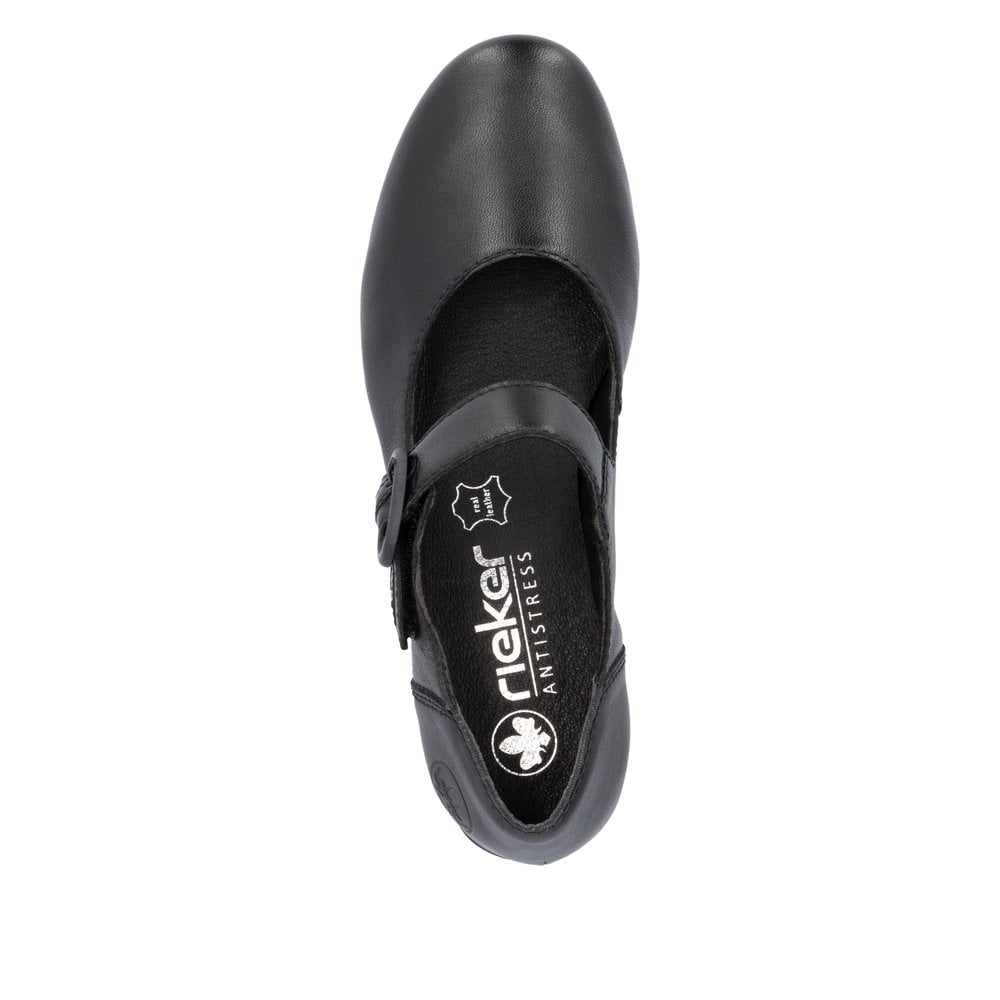 Rieker 41756 Heeled Shoe - Black - image 009 |ww_colour=black|ww_order=009|