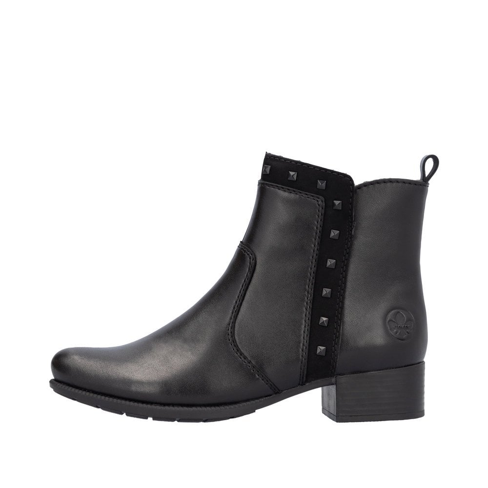Rieker 78657 Ankle Boot - Black - image 005 |ww_colour=black|ww_order=005|