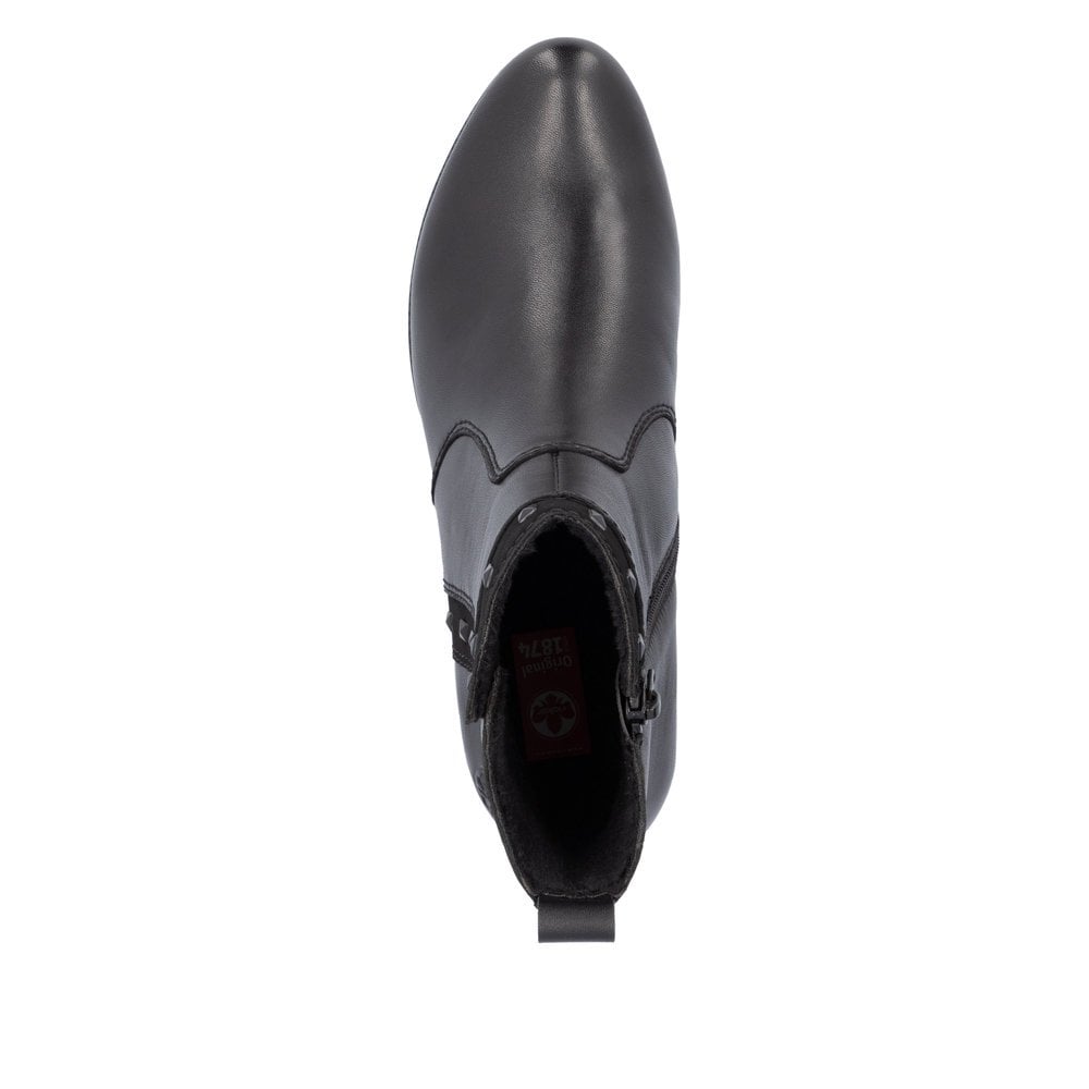 Rieker 78657 Ankle Boot - Black - image 010 |ww_colour=black|ww_order=010|