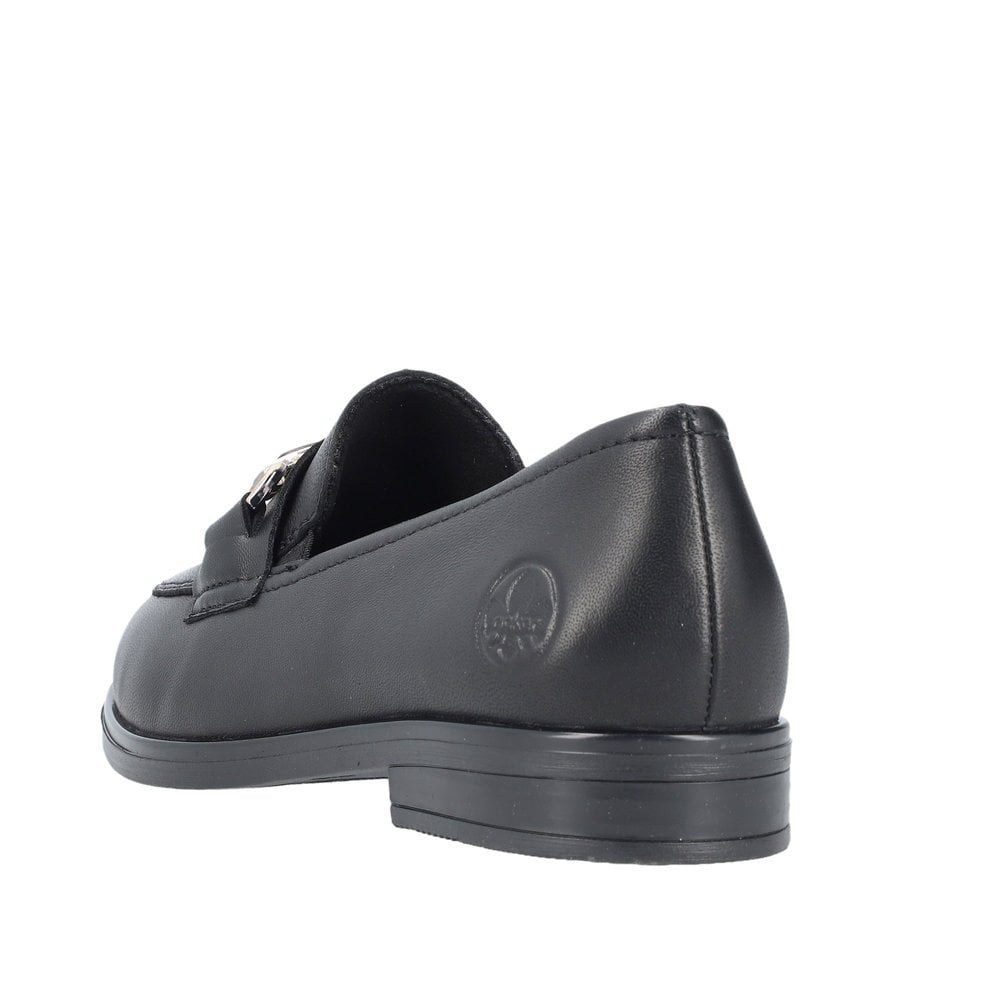 Rieker 46262 Moccasin Slip On Shoe - Black - image 007 |ww_colour=black|ww_order=007|