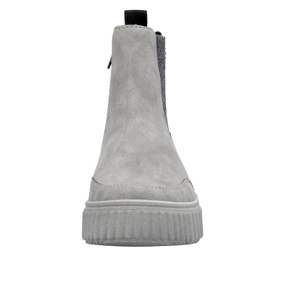Rieker N2553 Zip Up Chelsea Ankle Boot - Grey - image 006 |ww_colour=grey|ww_order=006|