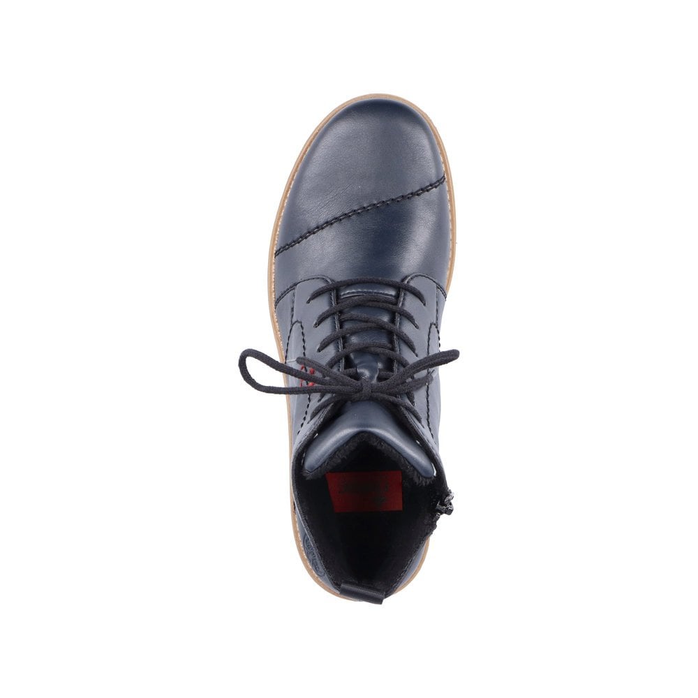 Rieker 73500 Zip/Lace-up Boots - Blue - image 004 |ww_colour=blue|ww_order=004|