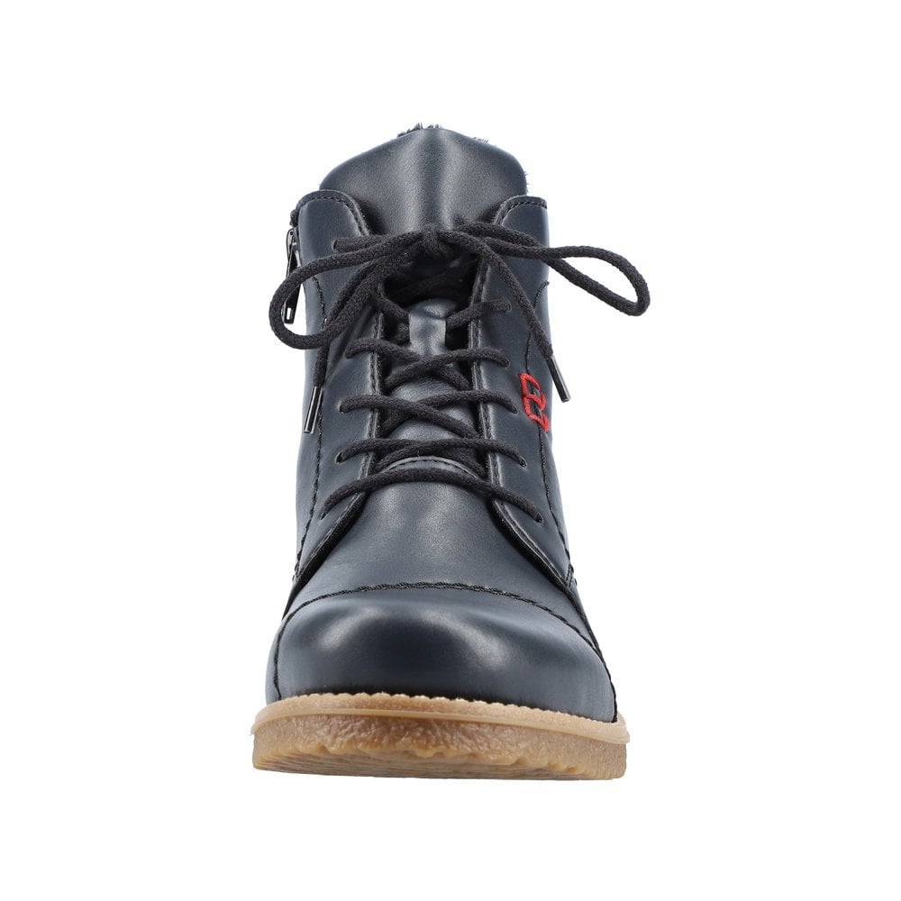 Rieker 73500 Zip/Lace-up Boots - Blue - image 006 |ww_colour=blue|ww_order=006|