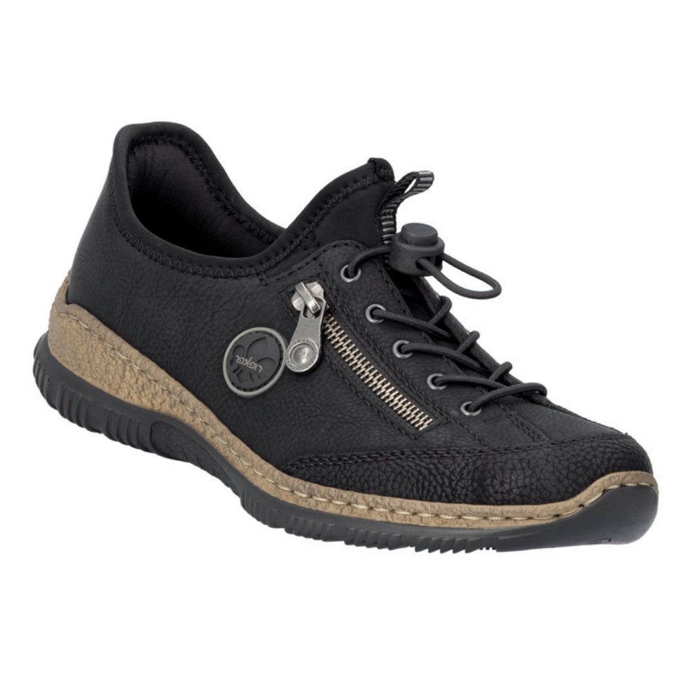 Rieker N3267 Trainer - Black - image 001 |ww_colour=black|ww_order=001|