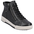 Rieker W0164 Lace/Zip up Ankle Boot - Black - image 001 |ww_colour=black|ww_order=001|