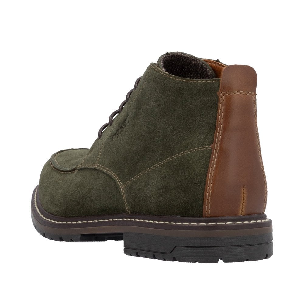 Rieker 13700 Lace Up Ankle Boot - Green - image 003 |ww_colour=green|ww_order=003|