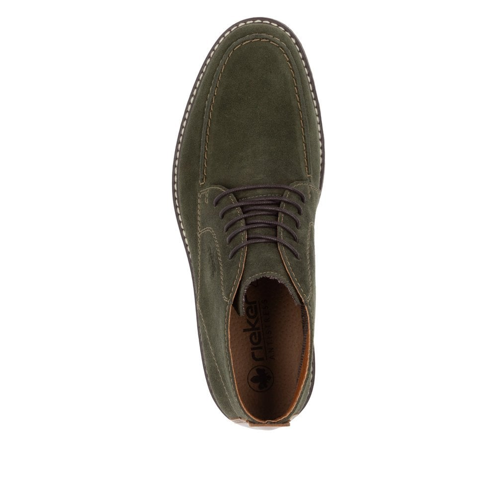 Rieker 13700 Lace Up Ankle Boot - Green - image 004 |ww_colour=green|ww_order=004|