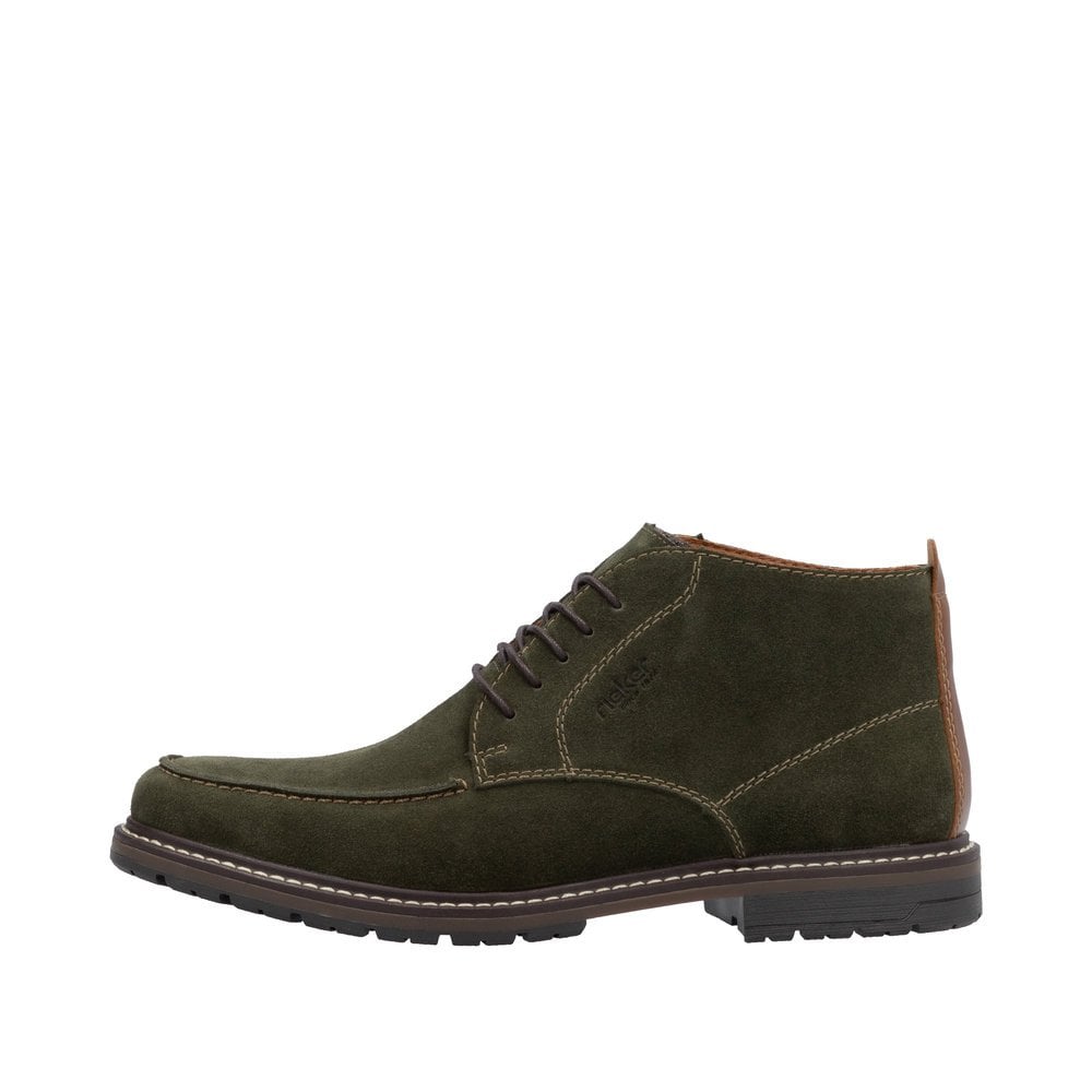 Rieker 13700 Lace Up Ankle Boot - Green - image 005 |ww_colour=green|ww_order=005|