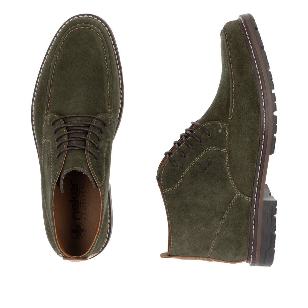 Rieker 13700 Lace Up Ankle Boot - Green - image 008 |ww_colour=green|ww_order=008|