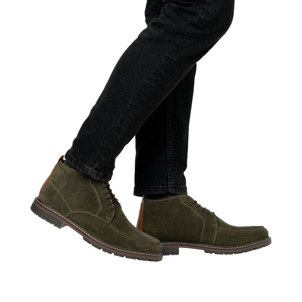 Rieker 13700 Lace Up Ankle Boot - Green - image 009 |ww_colour=green|ww_order=009|