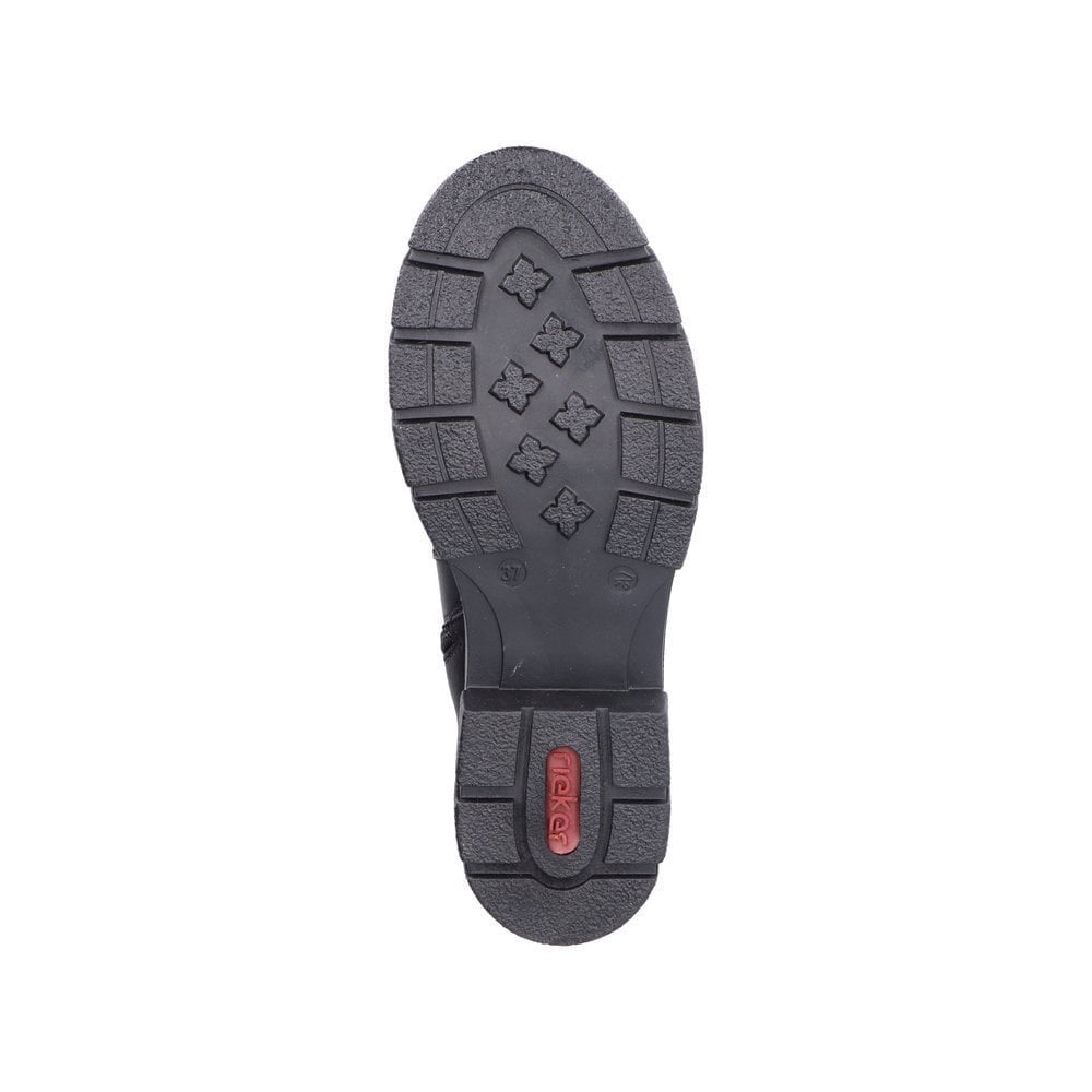 Rieker Zip Up Minato Chelsea Boot - Black - image 002 |ww_colour=black|ww_order=002|