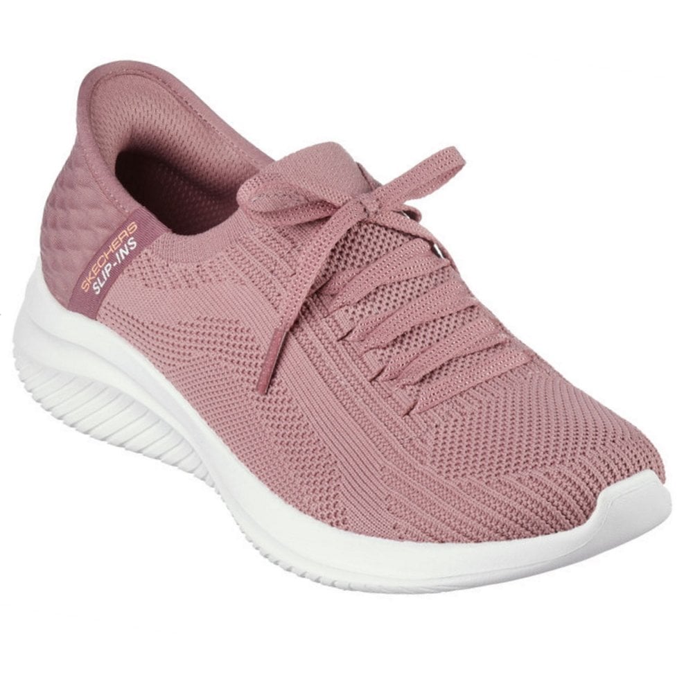 Skechers Ultra Flex 3 Brilliant Path Slip-Ins - Mauve - image 001 |ww_colour=mauve|ww_order=001|