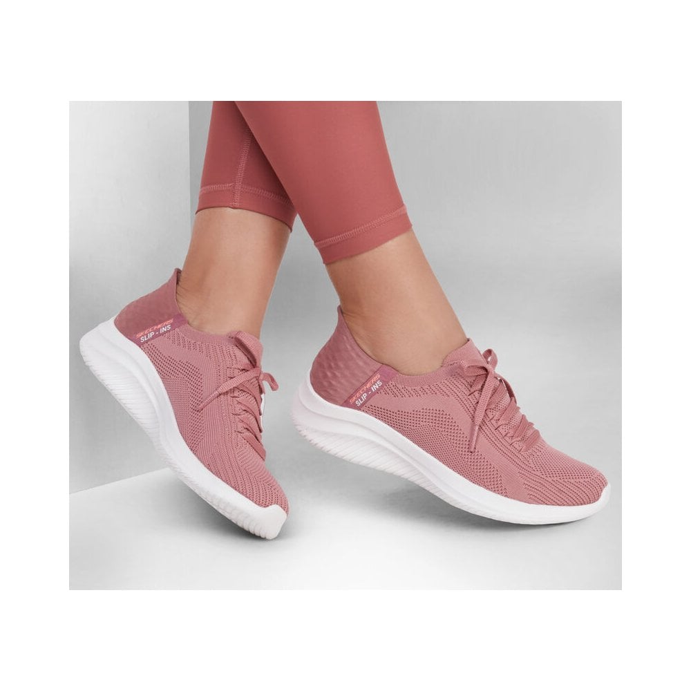 Skechers Ultra Flex 3 Brilliant Path Slip-Ins - Mauve - image 005 |ww_colour=mauve|ww_order=005|
