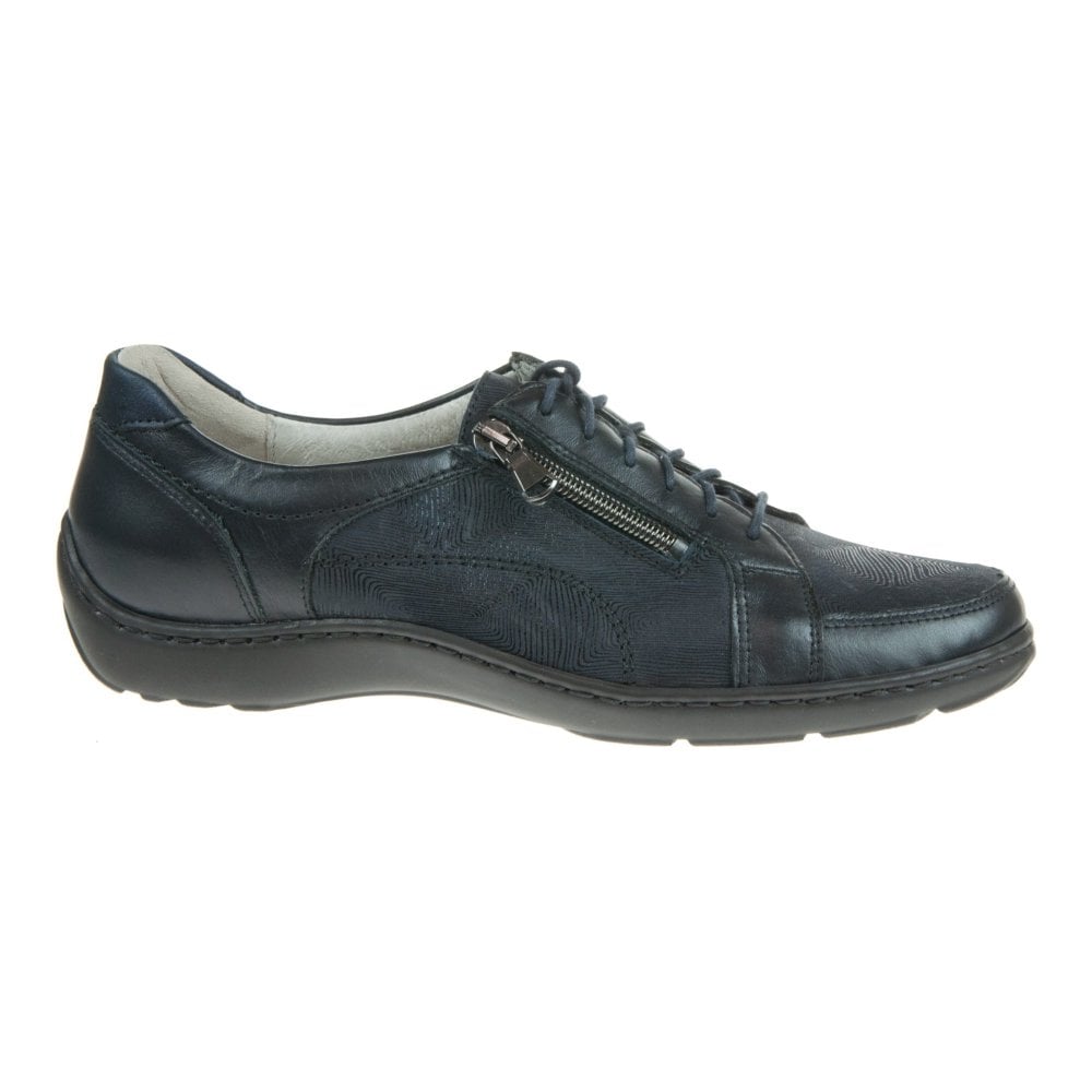 Waldlaufer Henni Lace Up Shoe - Notte - image 003 |ww_colour=notte|ww_order=003|
