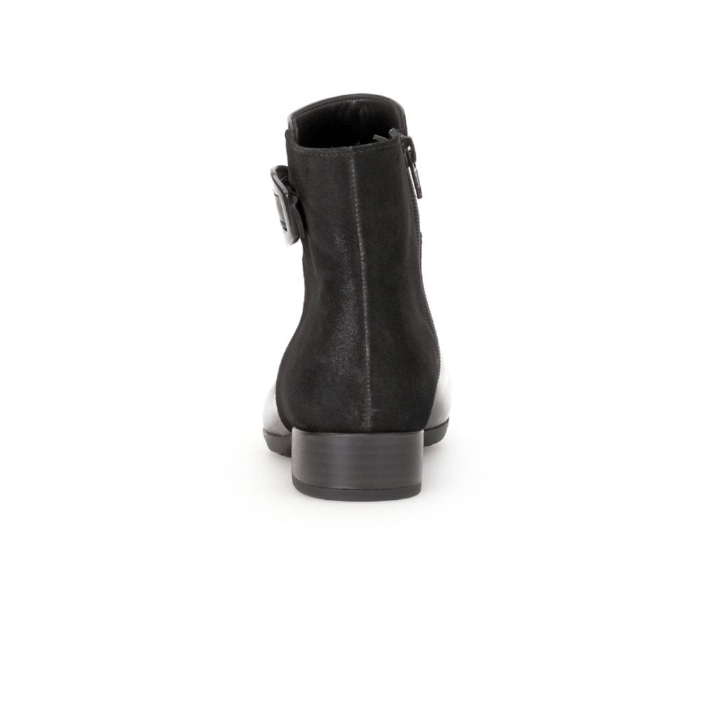 Gabor Bolan H Fit Soft Leather Ankle Boot - Black - image 003 |ww_colour=black|ww_order=003|