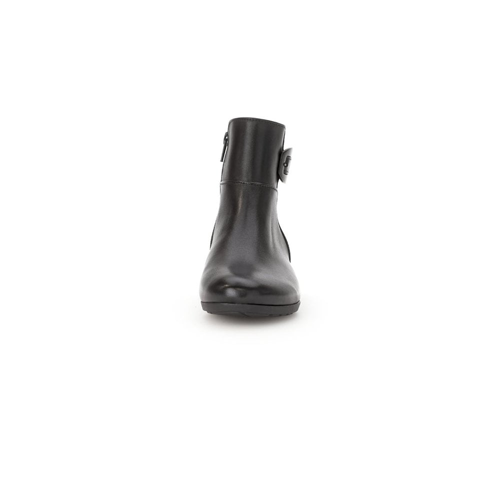 Gabor Bolan H Fit Soft Leather Ankle Boot - Black - image 006 |ww_colour=black|ww_order=006|
