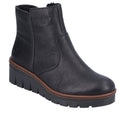 Rieker X9165 Wedge Ankle Boot - Black - image 001 |ww_colour=black|ww_order=001|