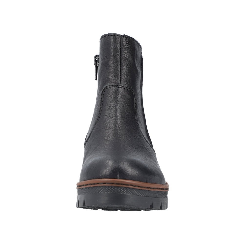 Rieker X9165 Wedge Ankle Boot - Black - image 007 |ww_colour=black|ww_order=007|