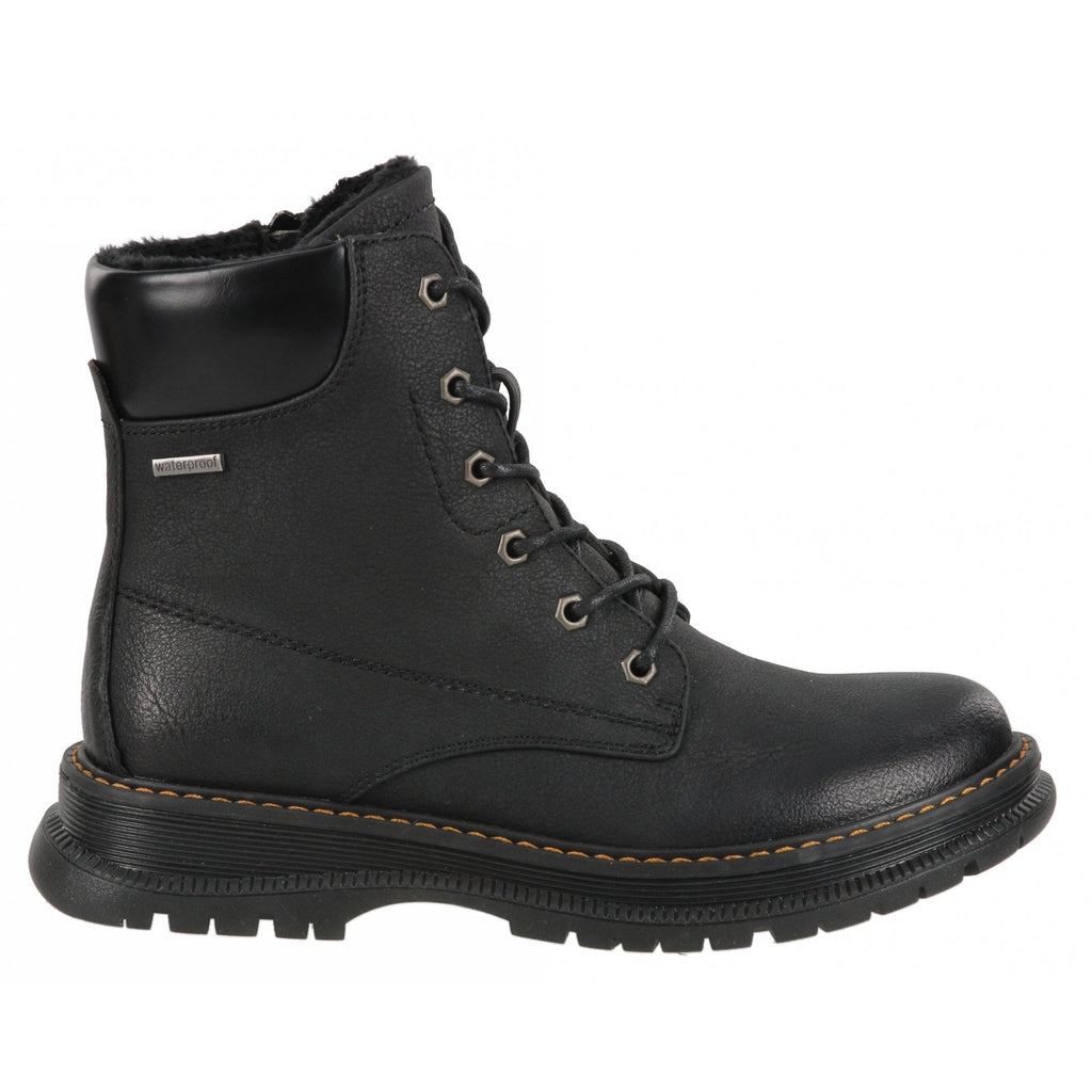 Westland by Josef Seibel Peyton 01 Waterproof Vegan Lace/Zip Up Boot - Black - image 003 |ww_colour=black|ww_order=003|