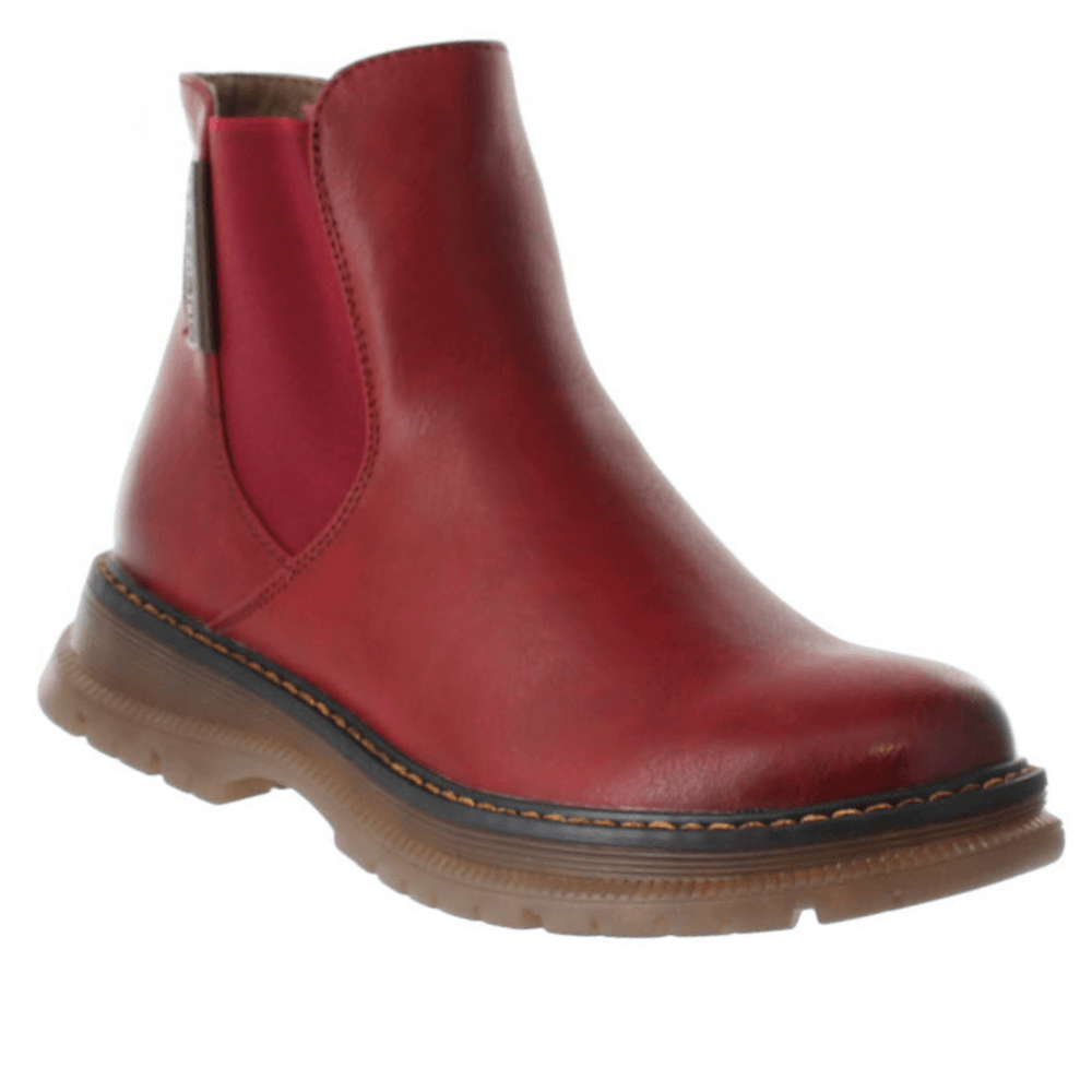 Westland by Josef Seibel Peyton 02 Vegan Ankle Boot - Red - image 001 |ww_colour=red|ww_order=001|