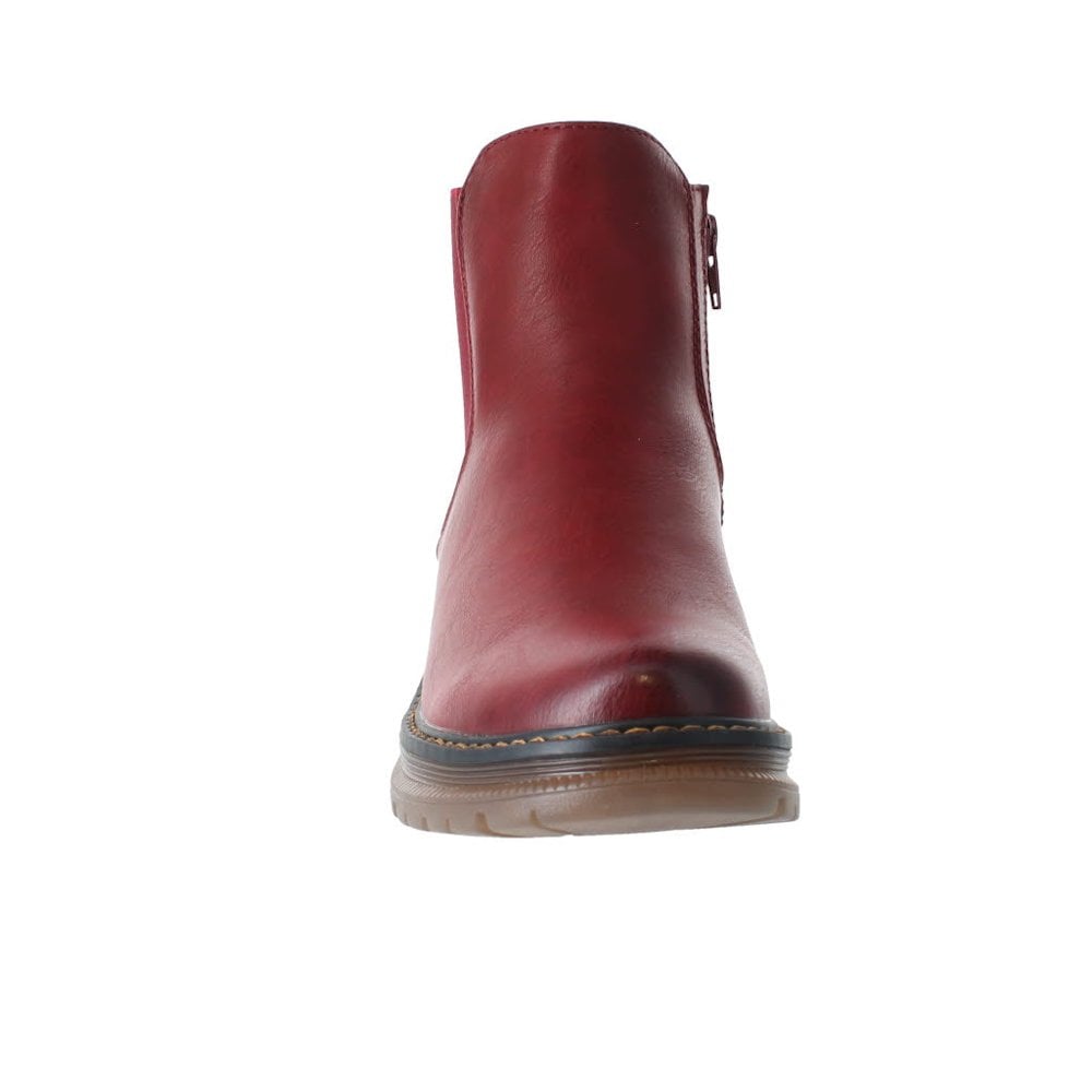 Westland by Josef Seibel Peyton 02 Vegan Ankle Boot - Red - image 003 |ww_colour=red|ww_order=003|