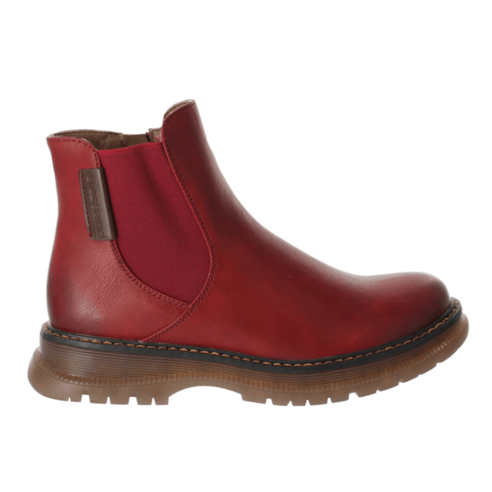 Westland by Josef Seibel Peyton 02 Vegan Ankle Boot - Red - image 006 |ww_colour=red|ww_order=006|