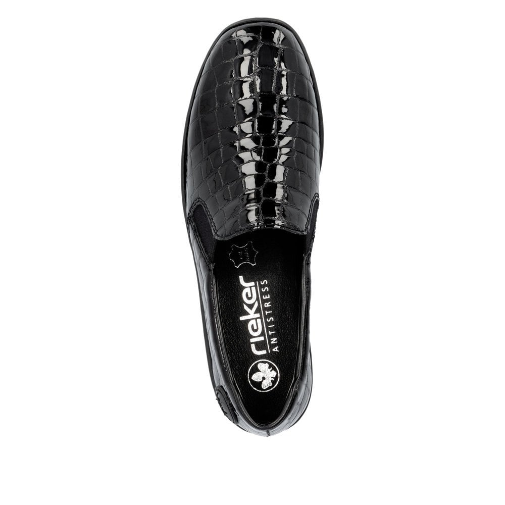 Rieker 48752 Slip On Shoe - Black - image 004 |ww_colour=black|ww_order=004|