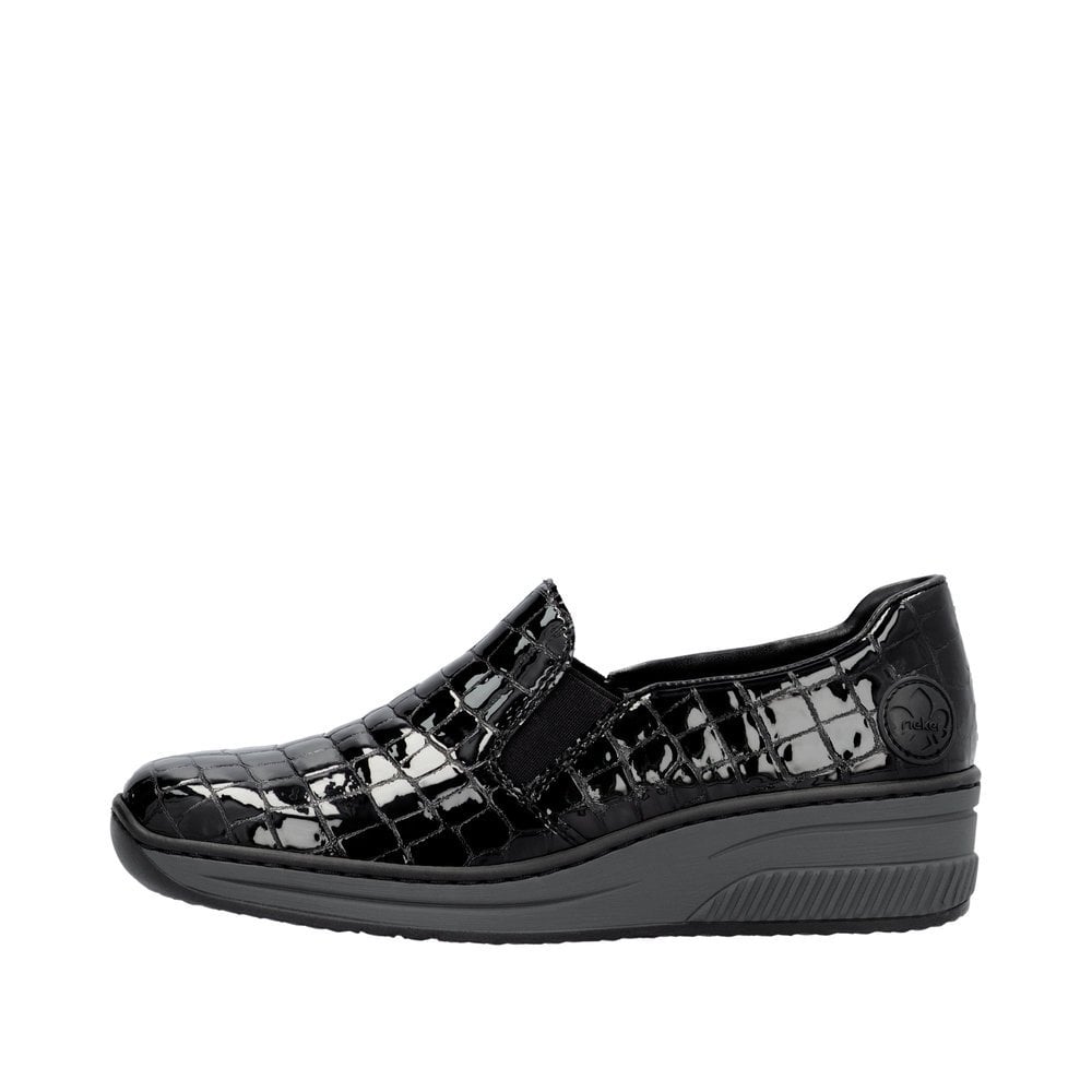 Rieker 48752 Slip On Shoe - Black - image 005 |ww_colour=black|ww_order=005|