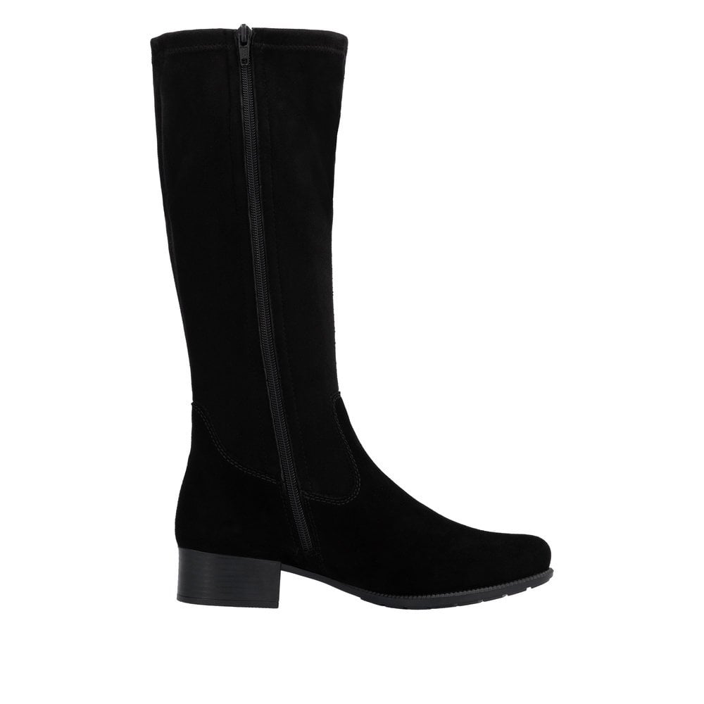 Rieker 78654 Long Boot - Black - image 002 |ww_colour=black|ww_order=002|