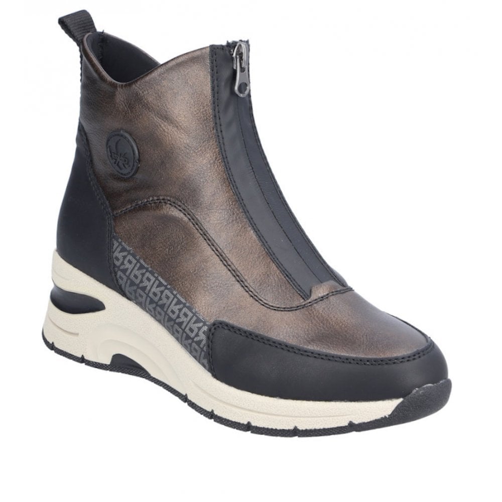 Rieker N9381 Ankle Boot - Bronze - image 001 |ww_colour=bronze|ww_order=001|