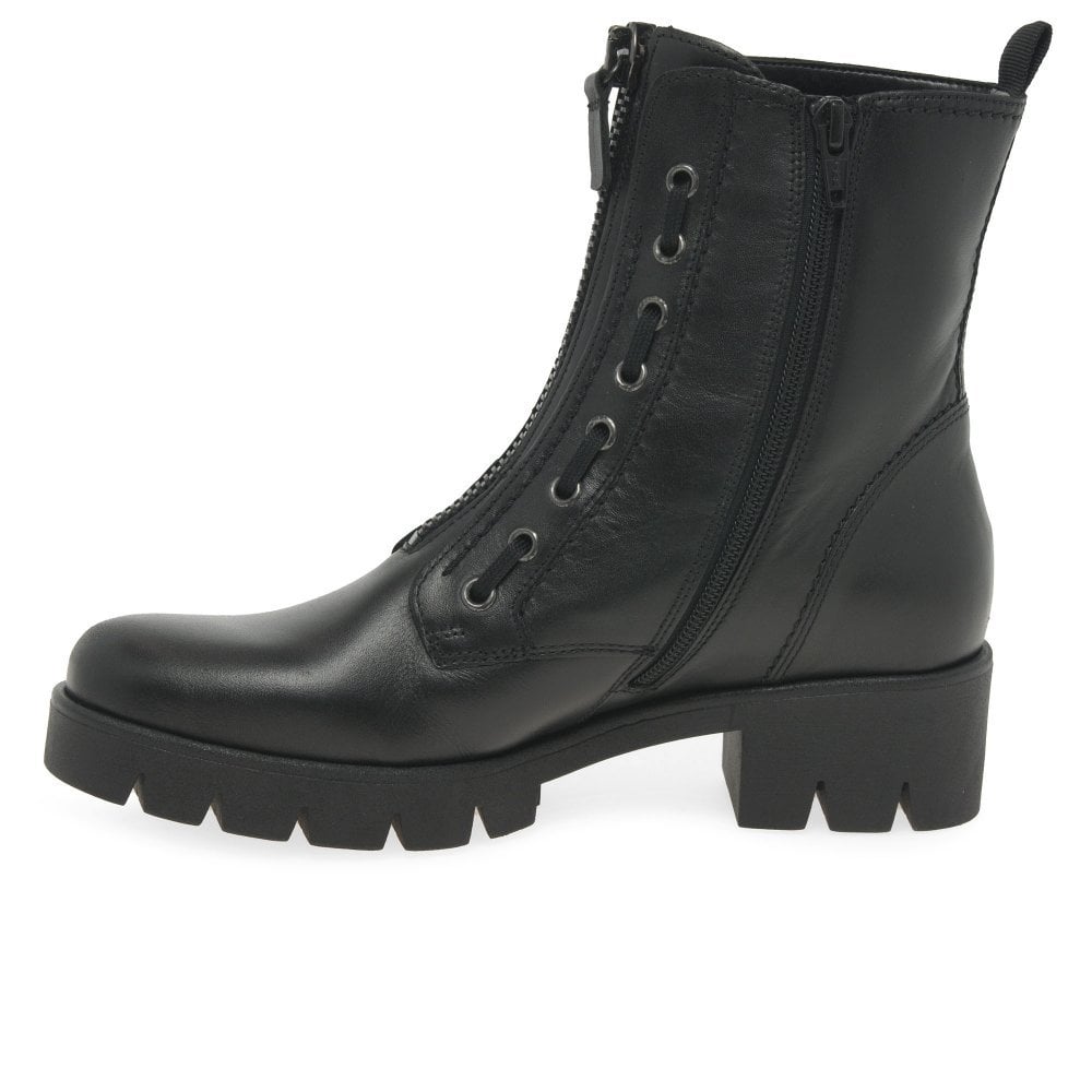 Gabor 716 Banter Biker Boot - Black - image 003 |ww_colour=black|ww_order=003|