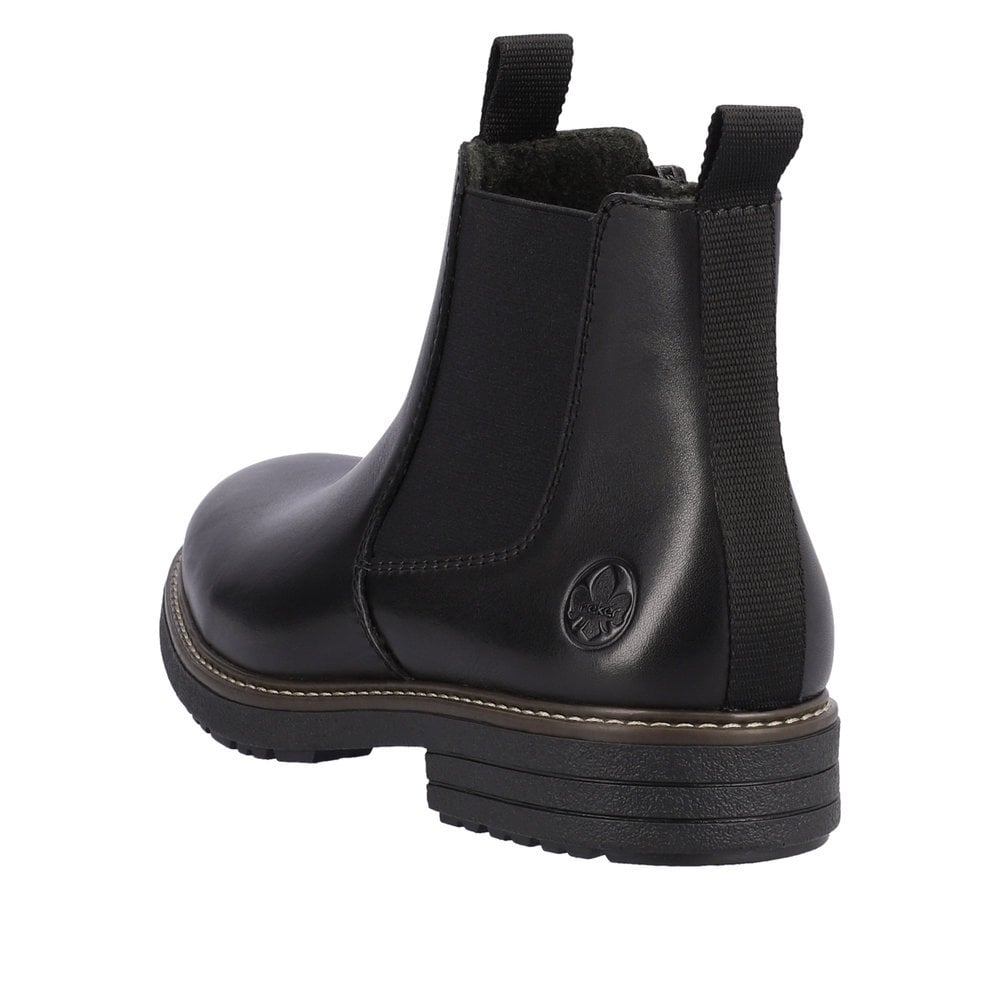 Rieker 33180 Clarino Chelsea Boot - Black - image 003 |ww_colour=black|ww_order=003|