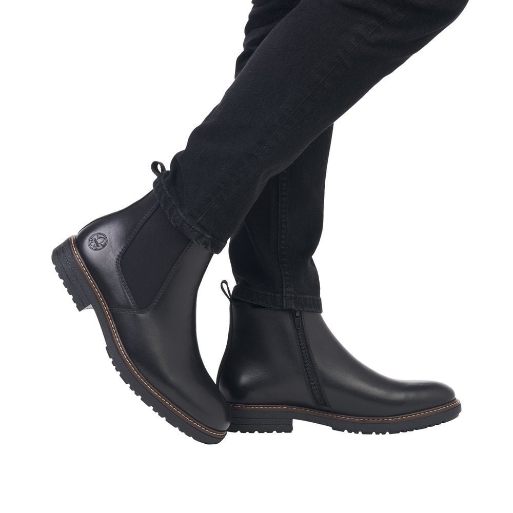 Rieker 33180 Clarino Chelsea Boot - Black - image 008 |ww_colour=black|ww_order=008|
