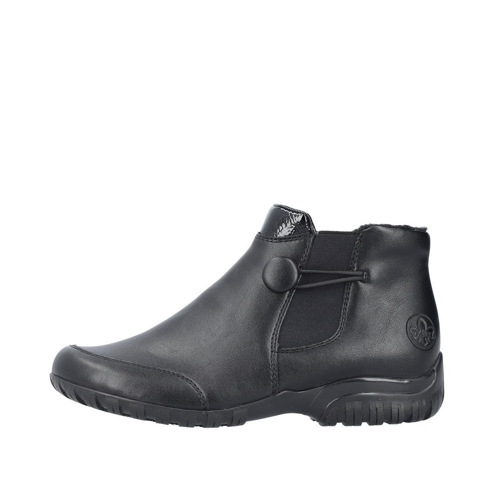 Rieker L4665 Zip Up Ankle Boot - Black - image 008 |ww_colour=black|ww_order=008|