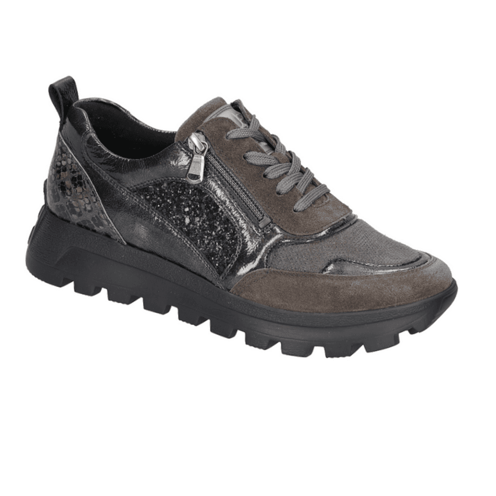 Waldlaufer H-Ajala 993H01 Zip Up/Lace Up Casual Shoe - Multi - image 001 |ww_colour=multi|ww_order=001|