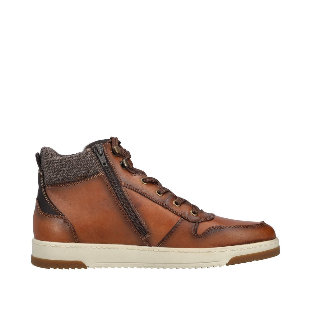 Rieker 17530 Lace & Zip Up Boots - Brown - image 002 |ww_colour=brown|ww_order=002|