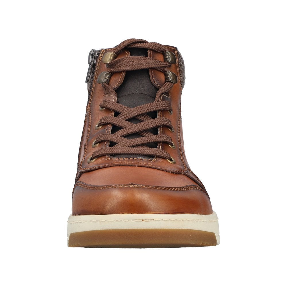 Rieker 17530 Lace & Zip Up Boots - Brown - image 006 |ww_colour=brown|ww_order=006|