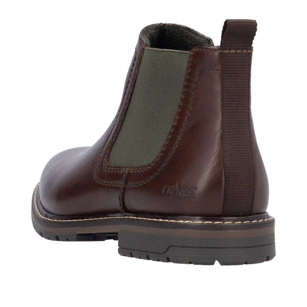 Rieker 13757 Brown Men's Zip-up Boot - Brown - image 005 |ww_colour=brown|ww_order=005|