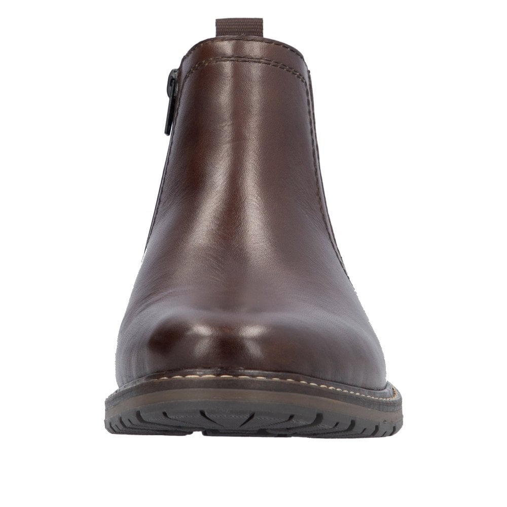 Rieker 13757 Brown Men's Zip-up Boot - Brown - image 008 |ww_colour=brown|ww_order=008|
