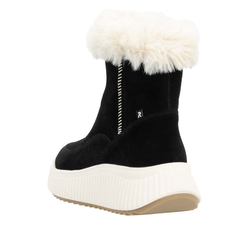 Rieker W1772 Zip Up Ankle Boot - Black - image 003 |ww_colour=black|ww_order=003|