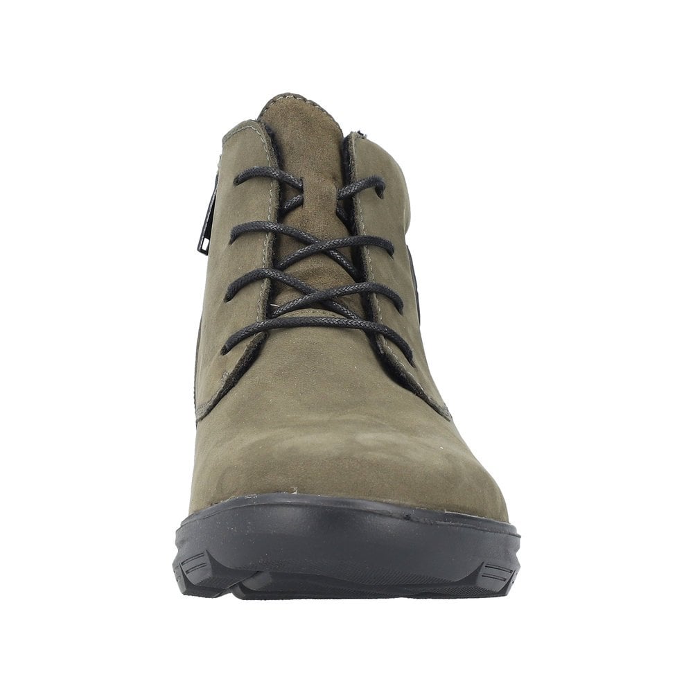 Rieker Lace/Zip up Ankle Boot - Green - image 007 |ww_colour=green|ww_order=007|