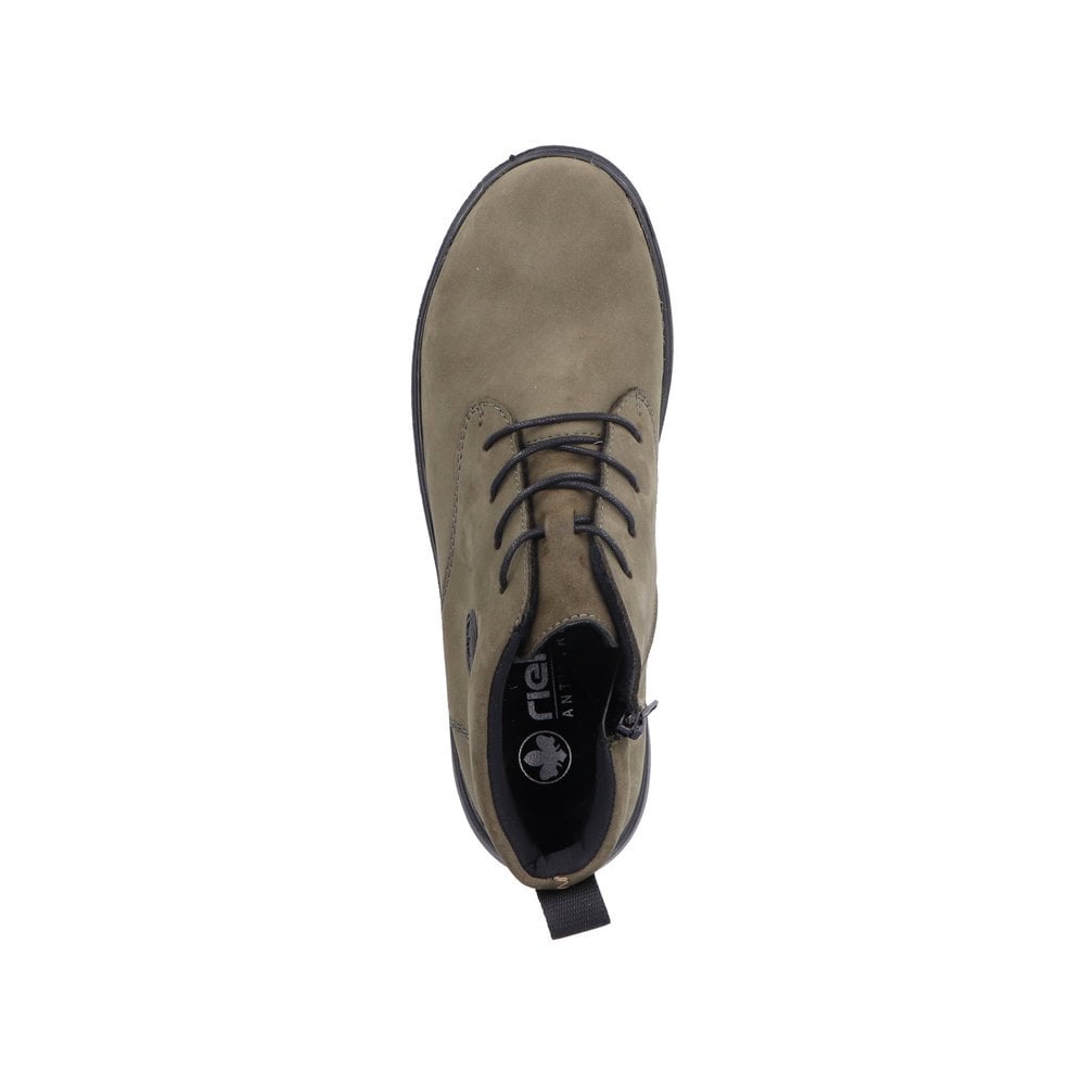 Rieker Lace/Zip up Ankle Boot - Green - image 009 |ww_colour=green|ww_order=009|