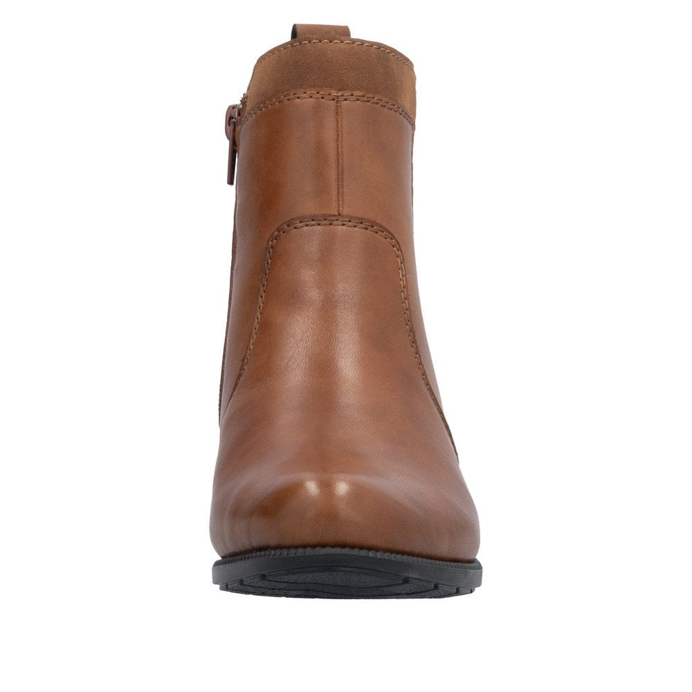 Rieker 78658 Heeled Ankle Boot - Brown - image 007 |ww_colour=brown|ww_order=007|