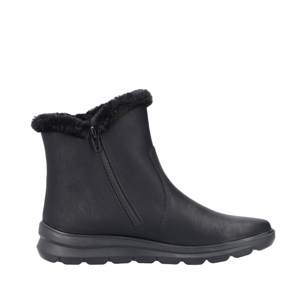 Rieker Z0080 Ankle Boot - Black - image 002 |ww_colour=black|ww_order=002|
