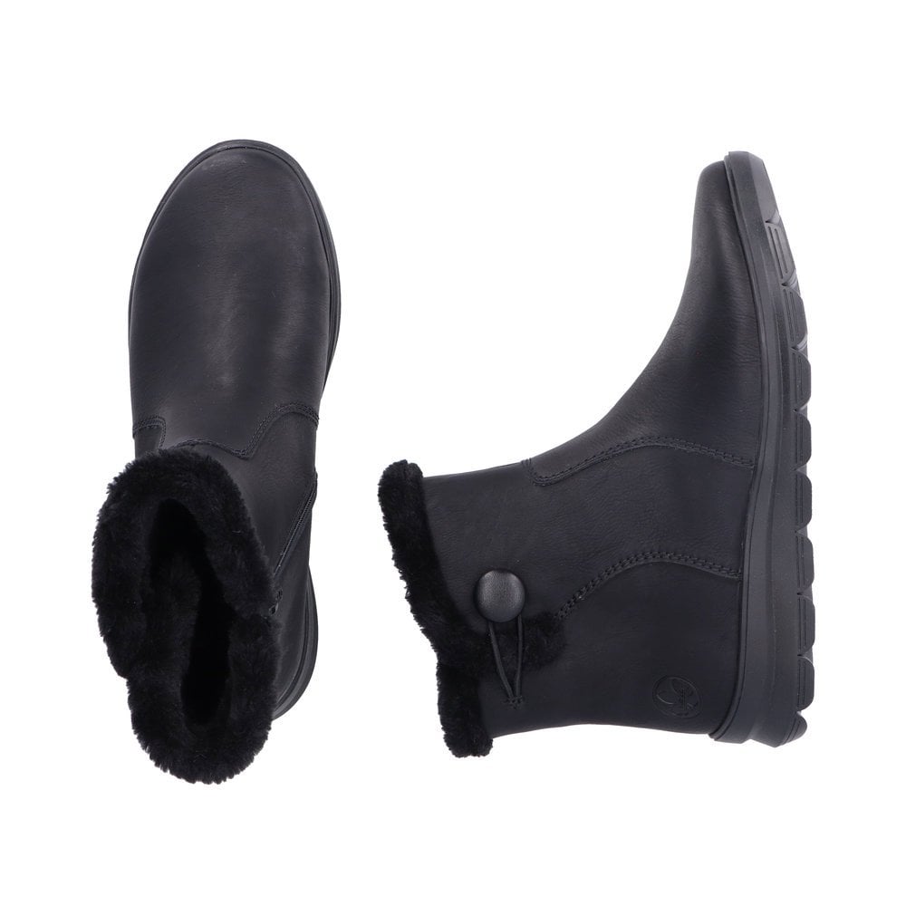 Rieker Z0080 Ankle Boot - Black - image 003 |ww_colour=black|ww_order=003|