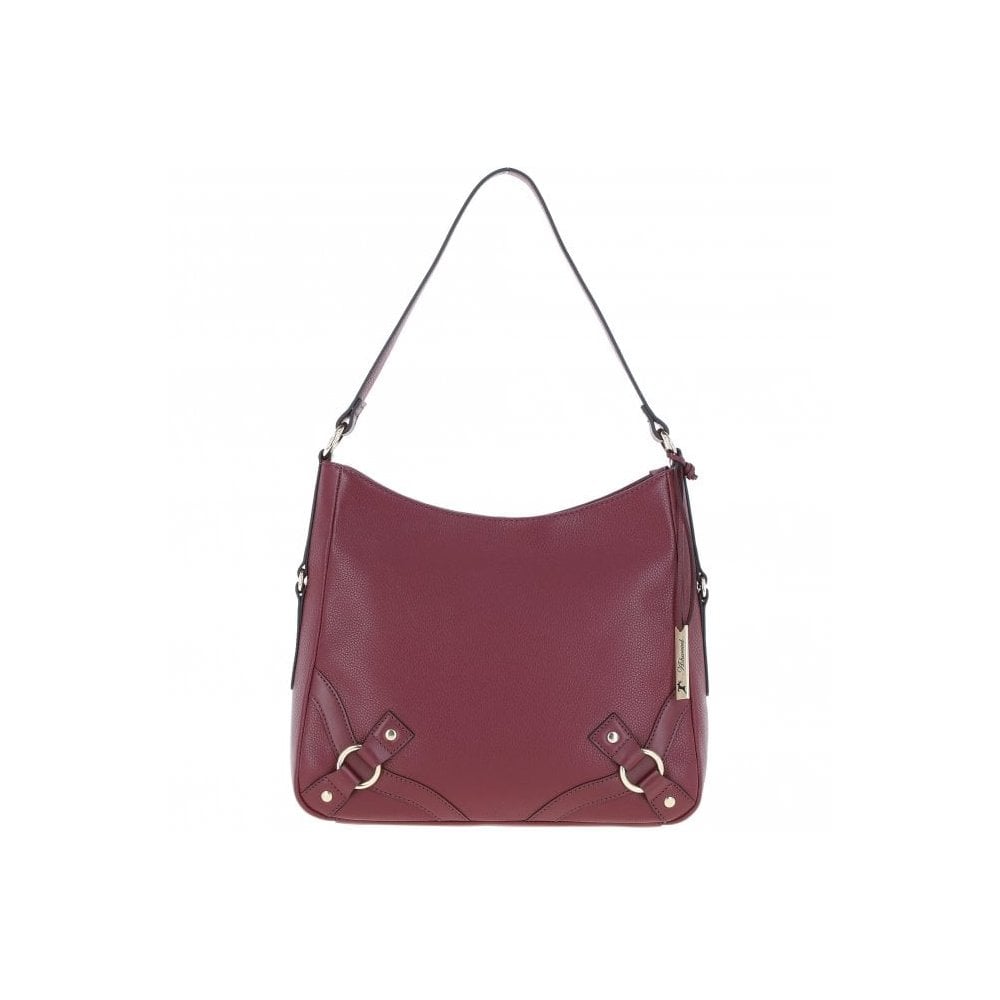 Ashwood Z-77 Ashwood leather shoulder bag - Wine - image 001 |ww_colour=wine|ww_order=001|