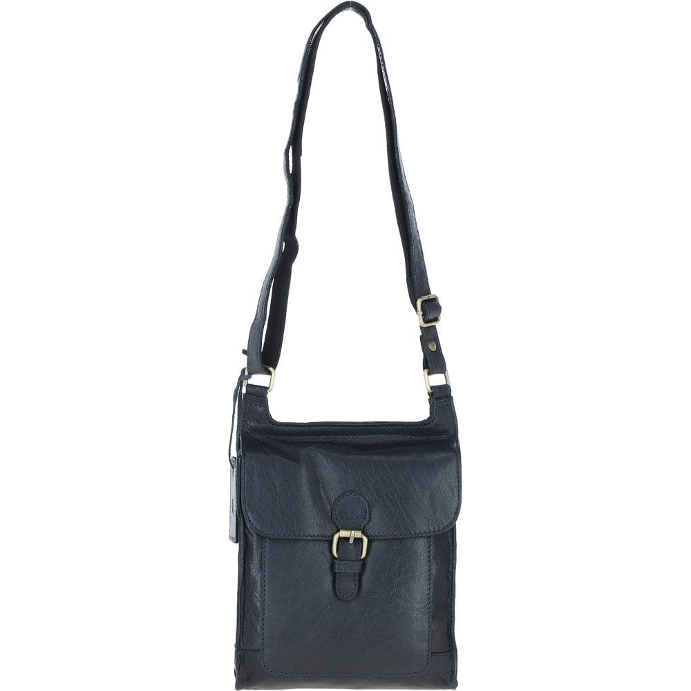 Ashwood G-24 Small Leather Shoulder Bag - Navy - image 001 |ww_colour=navy|ww_order=001|