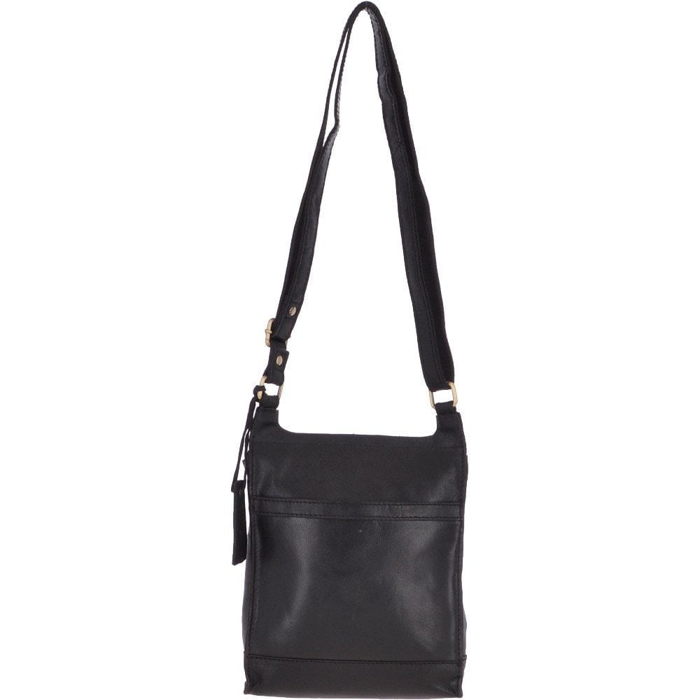 Ashwood G-24 Small Leather Shoulder Bag - Black - image 003 |ww_colour=black|ww_order=003|