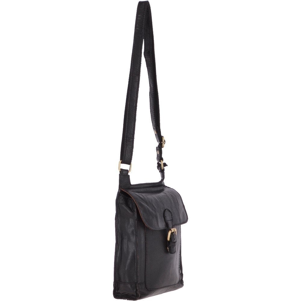 Ashwood G-24 Small Leather Shoulder Bag - Black - image 004 |ww_colour=black|ww_order=004|